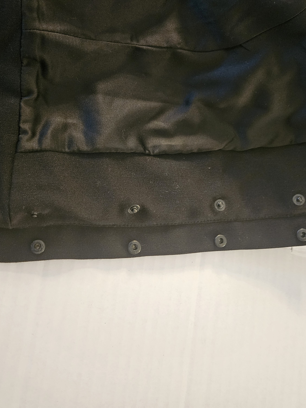 Pamela McCoy Black Ruffle-Trim Textured Blazer - Picture 8 of 14